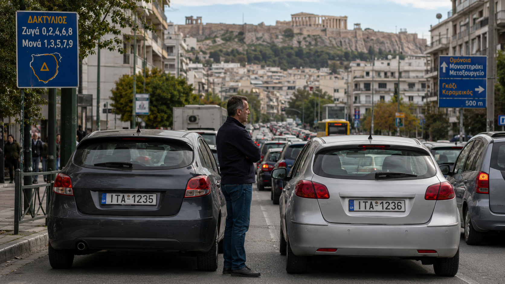 Μονά-ζυγά: το ΥΠΟΠΤΟ μέτρο που γέμισε την Αθήνα δεύτερα αυτοκίνητα
